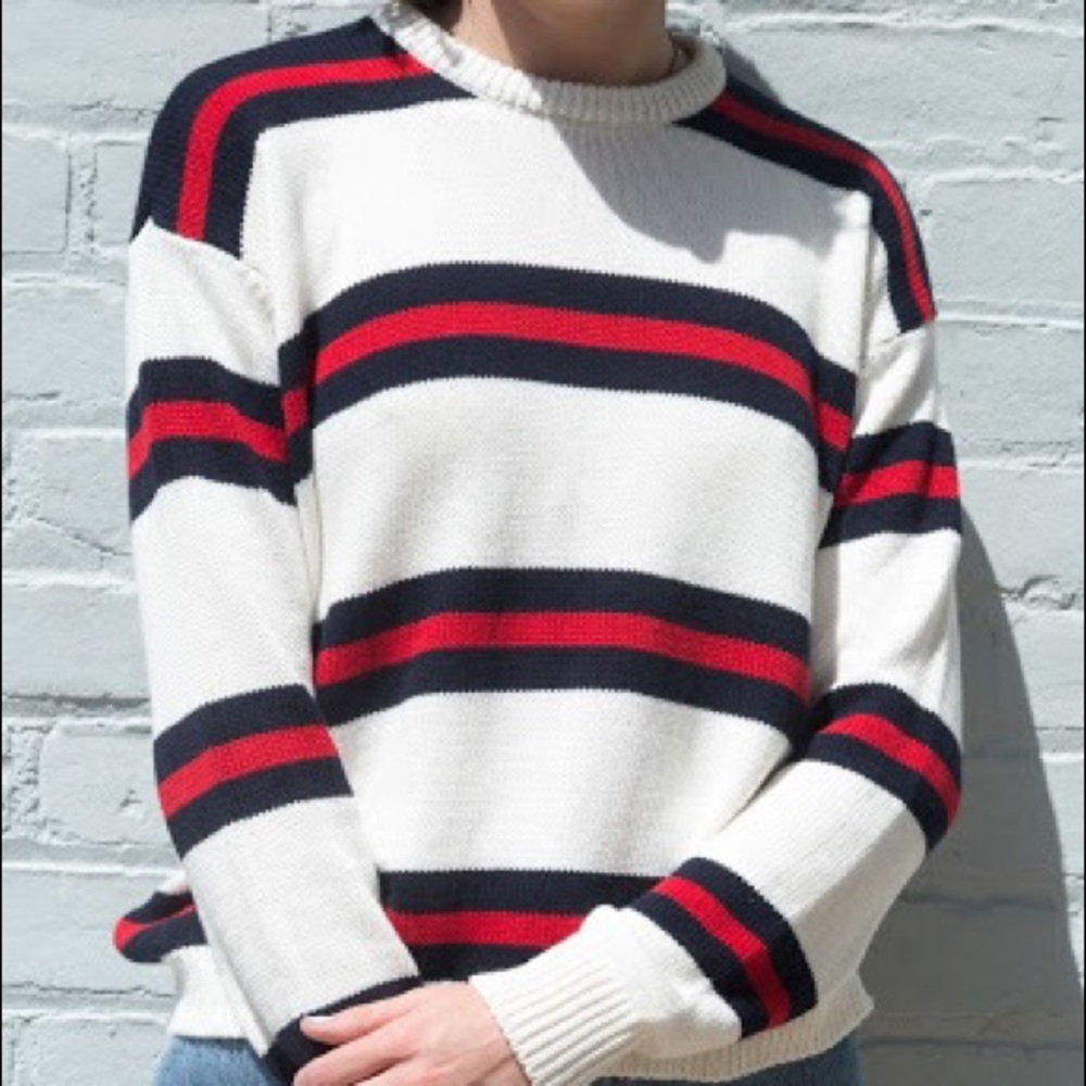 Brandy Melville Bernadette Striped Sweater